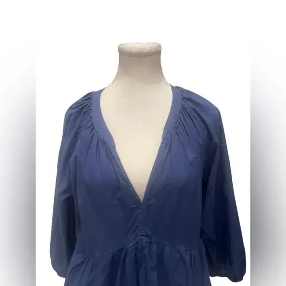 XIRENA Vie Dress In Blue Capri Size:L - Picture 4 of 11